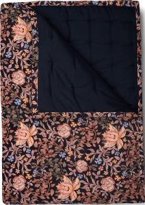 Narzuta Ophelia 240 x 100 cm granatowa – elegancki design, uniwersalny kolor, idealna do sypialni