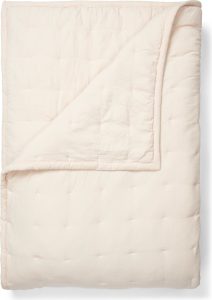 Narzuta Ruth 270 x 265 cm kremowa – elegancki styl, duży rozmiar, doskonała do sypialni