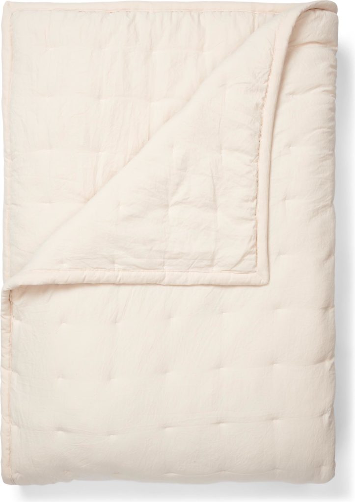 Narzuta Ruth 270 x 265 cm kremowa – elegancki styl, duży rozmiar, doskonała do sypialni