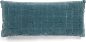 Poduszka Julia 40 x 90 cm szaroniebieska – wygodna, dekoracyjna, wysokiej jakości materiał
