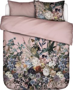 Pościel Eleanor 200 x 220 cm różowa z 2 poszewkami na poduszki 60 x 70 cm – elegancki design, komfort, przyjemny kolor