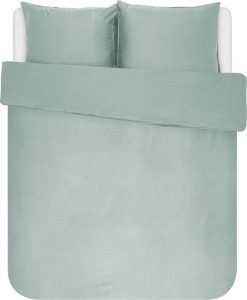 Pościel Minte miętowa 260 x 220 cm z 2 poszewkami na poduszki 60 x 70 cm – komfort, świeżość, styl