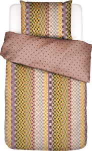 Pościel Stach 140 x 200 cm antyczny róż z poszewką na poduszkę 70 x 90 cm – elegancki styl, komfortowy materiał