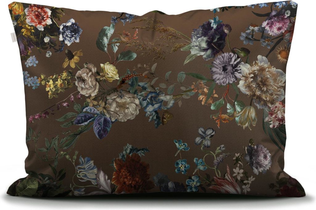 Poszewka na poduszkę Isabelle 60 x 70 cm – elegancka brązowa poszewka, idealna do nowoczesnych wnętrz