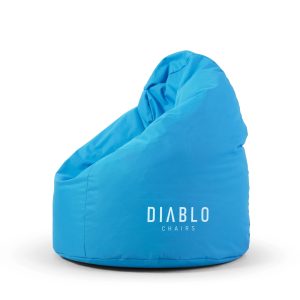 Pufa dla dziecka Diablo Chairs, niebieska