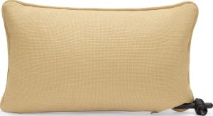 Poduszka Sumo miodowa – ergonomiczny kształt, komfortowy materiał, stylowy design