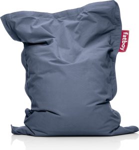 Puf Fatboy Junior Stonewashed – wygodny i stylowy, niebieski, dziecięcy, materiał odporny na zabrudzenia