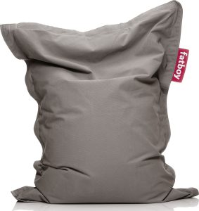 Puf Fatboy Junior Stonewashed taupe – wygodny, stylowy, mały puf, materiał stonewashed, kolor taupe