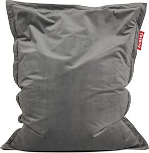 Puf Fatboy the Original Slim Velvet taupe – elegancki design, komfort, materiał welurowy