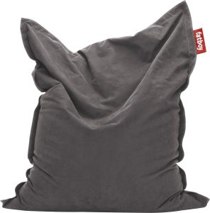 Puf Fatboy the Original Stonewashed – wygodny, szary, materiał nylonowy