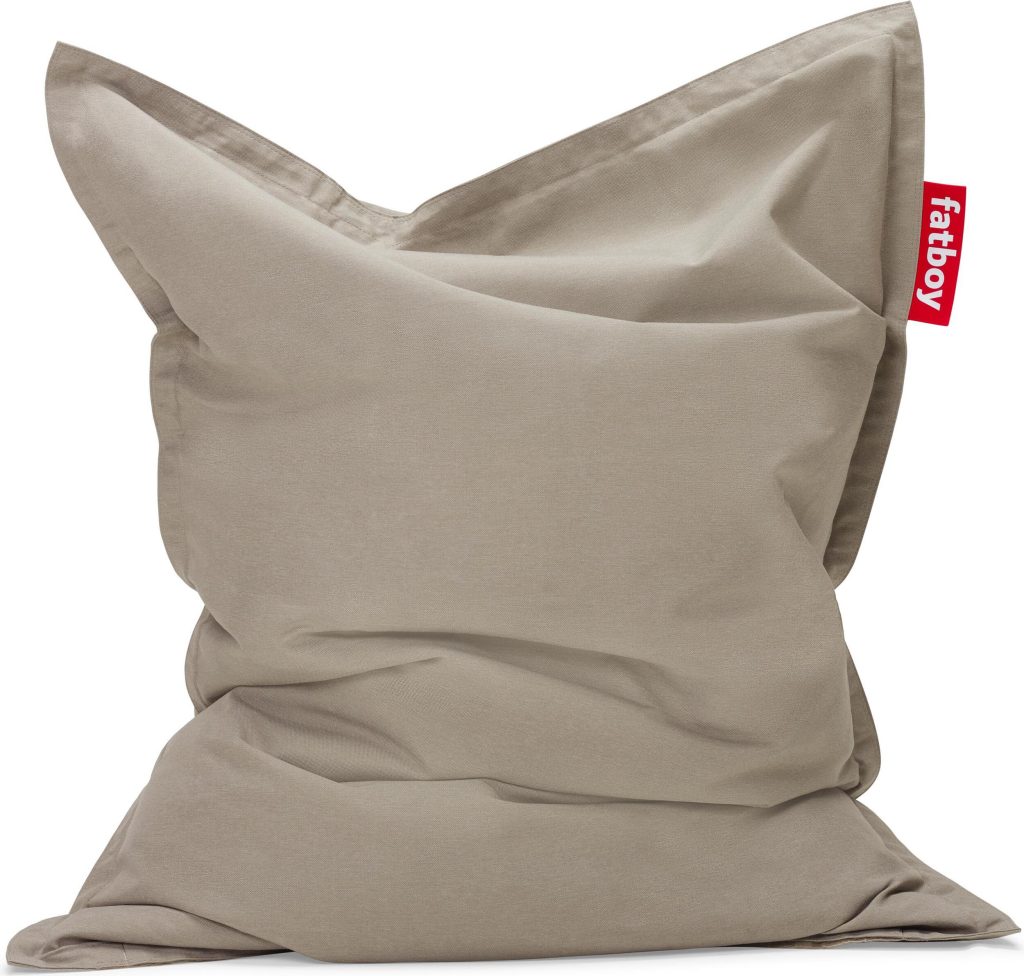 Puf Fatboy The Original taupe ogrodowy – lekki, modułowy, wodoodporny materiał