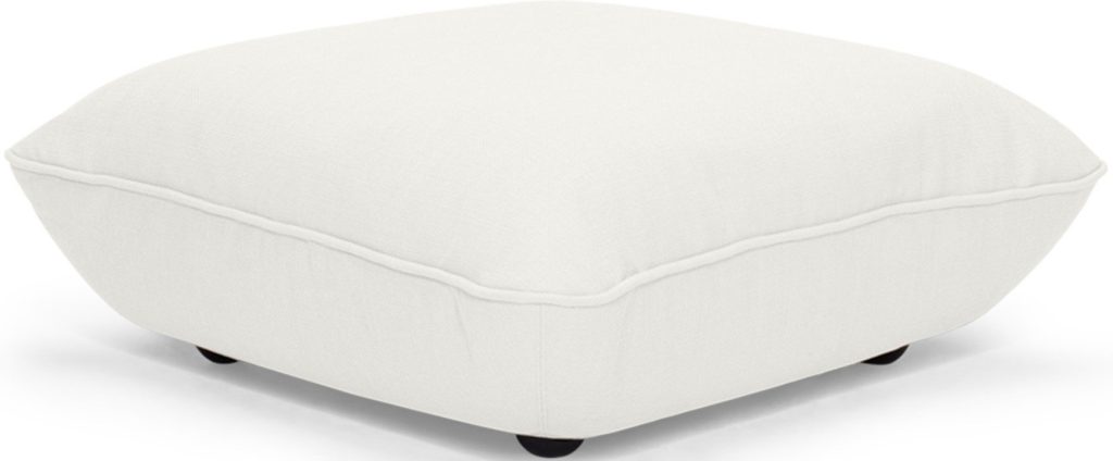 Siedzisko Sumo wapienna biel – nowoczesny design, komfortowe, łatwe w pielęgnacji