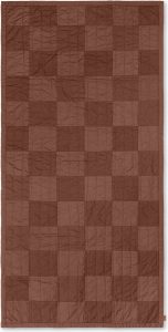 Kocyk dziecięcy Duo Quilted 90 x 187 cm – miękki, ciepły, czerwony