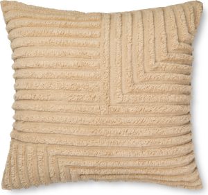 Poduszka dekoracyjna Crease Wool 80 x 80 cm – wełniana, elegancki design, doskonała do wnętrz