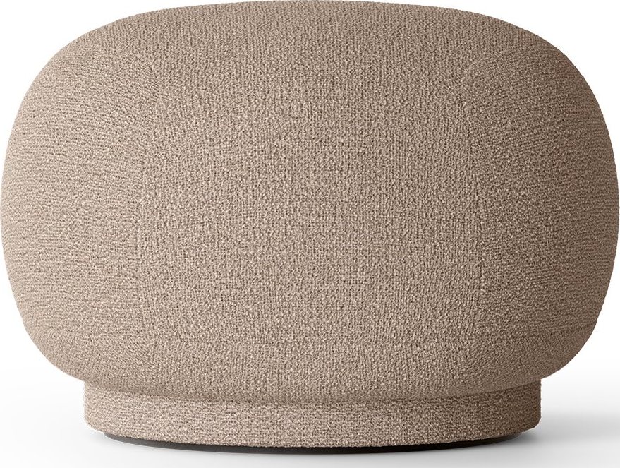 Puf Rico Bouclé piaskowy – elegancki design, komfort, wysokiej jakości materiał