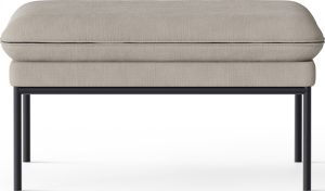 Puf Turn beżowy – nowoczesny design, komfortowy, idealny do salonu
