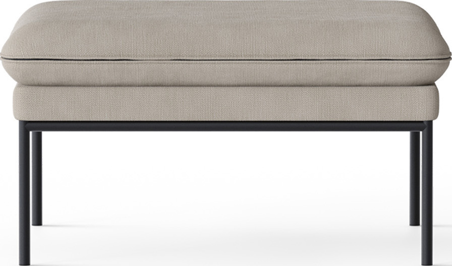 Puf Turn beżowy – nowoczesny design, komfortowy, idealny do salonu