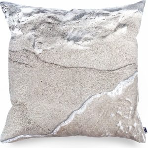 Poduszka dekoracyjna Foonka plaża – stylowy dodatek, kolor plażowy, rozmiar uniwersalny, materiał poliester