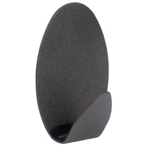 Haczyk owal 3 szt. Black – elegancki design, funkcjonalność, kolor czarny