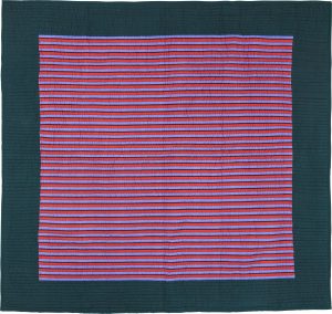Narzuta Twist paski 260 x 260 cm – nowoczesny design, kolorowe paski, łatwa w pielęgnacji
