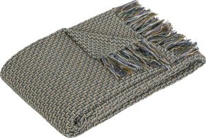 Narzuta Vista 140 x 200 cm szara – elegancki design, uniwersalny kolor, idealna do sypialni