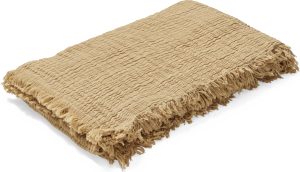 Narzuta Reloved 190 x 240 cm piaskowa – elegancka narzuta, uniwersalny kolor, idealna do sypialni