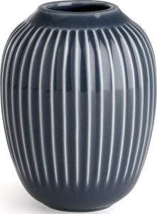 Wazon Hammershøi 10,5 cm antracytowy – elegancki design, ceramiczny, idealny do kwiatów ciętych