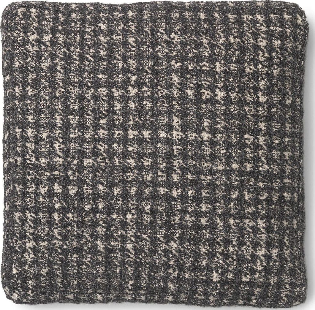 Poduszka dekoracyjna Betty Jacquard 48 cm szara – elegancki design, miękki materiał, uniwersalny kolor