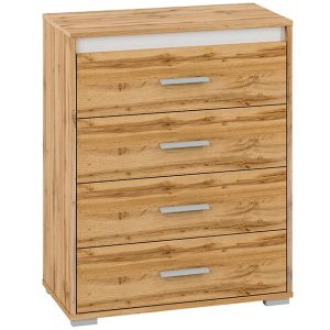 Komoda MAVO 15 VOTAN – nowoczesny design, biały/antracyt, funkcjonalna, stylowa