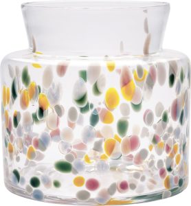 Wazon Meadow Spring 20 cm – elegancki design, szkło, 20 cm wysokości, wiosenne motywy