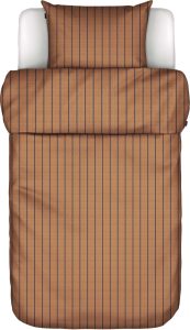 Pościel Torsken 155 x 220 cm orzechowa z poszewką na poduszkę 80 x 80 cm – elegancka i komfortowa, idealna do sypialni