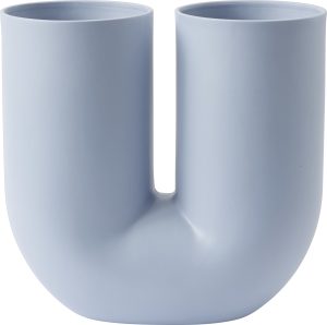 Wazon Kink 26 cm jasnoniebieski – elegancki design, ceramika, idealny do nowoczesnych wnętrz