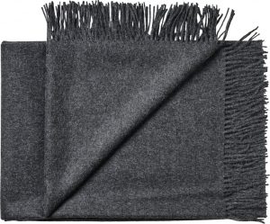 Narzuta Arequipa 130 x 200 cm – elegancka narzuta, ciemnoszara, idealna do sypialni