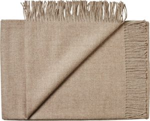 Narzuta Arequipa 130 x 200 cm orzechowa – elegancka, stylowa, wygodna