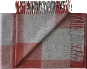 Narzuta Caracas 130 x 200 cm buraczkowa – elegancka dekoracja, wyjątkowy kolor, idealna do sypialni