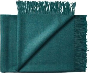 Narzuta Cusco 130 x 200 cm turkusowa – elegancki design, uniwersalne zastosowanie, przyjemny w dotyku materiał