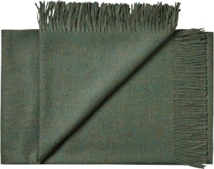 Narzuta Cusco 130 x 200 cm zielona – elegancka, wygodna, idealna na łóżko