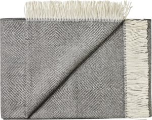 Narzuta La Paz 130 x 200 cm – ciemnoszara, elegancki styl, materiał wysokiej jakości