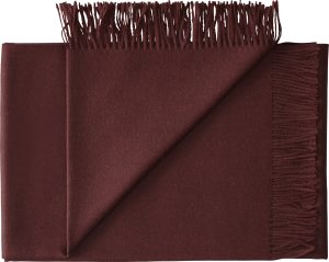 Narzuta Lima 130 x 200 cm buraczkowa – elegancki design, uniwersalny kolor, miękki materiał