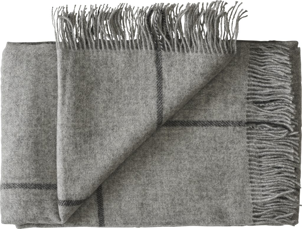 Narzuta Mandø 140 x 240 cm – elegancka, ciemnoszara, doskonała do każdego wnętrza