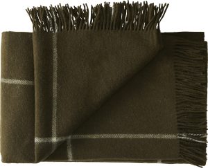 Narzuta Mandø 140 x 240 cm zielona – elegancka, praktyczna, do sypialni i salonu