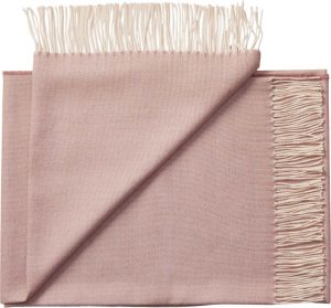 Narzuta Panama 130 x 200 cm jasnoróżowa – elegancki design, miękki materiał, idealna do sypialni