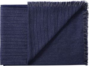 Narzuta Pine 130 x 200 cm – elegancka, niebieska, miękka tkanina