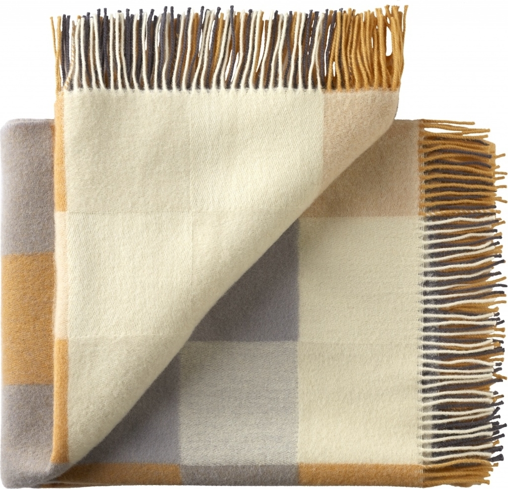 Narzuta Plain Beat 130 x 190 cm – elegancka, żółta narzuta na łóżko, uniwersalny rozmiar, doskonała do różnych aranżacji
