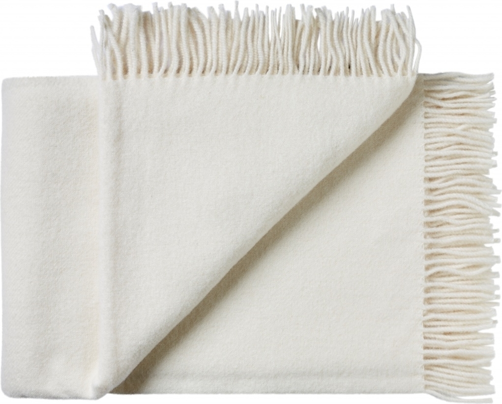 Narzuta Samsø 140 x 240 cm biała – elegancki design, idealna do sypialni, trwały materiał