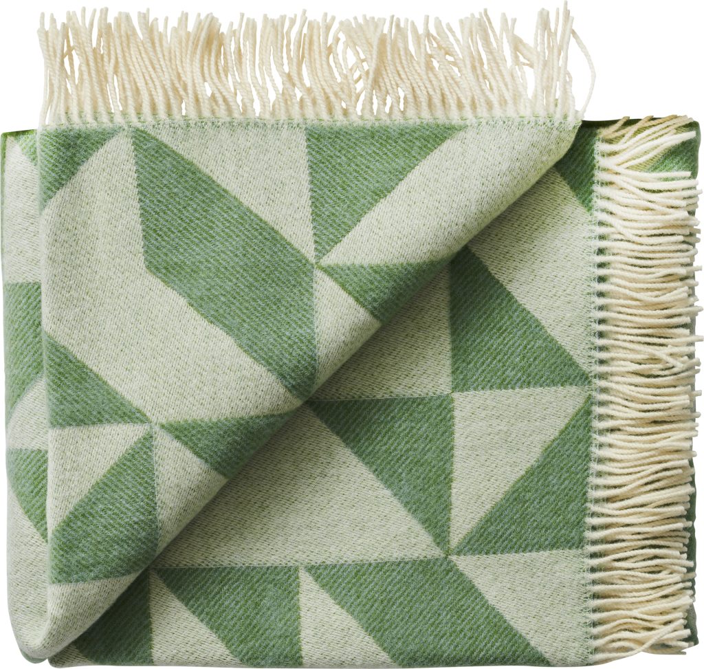 Narzuta Twist a Twill 130 x 190 cm jasnozielona – elegancki styl, miękki materiał, łatwa pielęgnacja