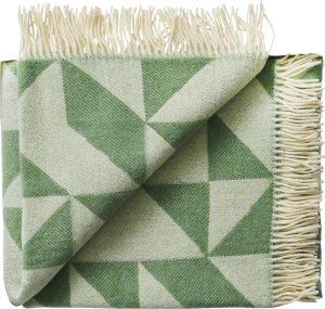 Narzuta Twist a Twill 130 x 190 cm jasnozielona – elegancki styl, miękki materiał, łatwa pielęgnacja