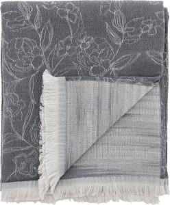 Narzuta Infinity 130 x 170 cm szara dwustronna – elegancki design, wszechstronność, wysoka jakość