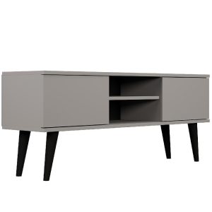 Szafka RTV 120 Toronto – nowoczesny design, szary chinchilla, elegancka i funkcjonalna