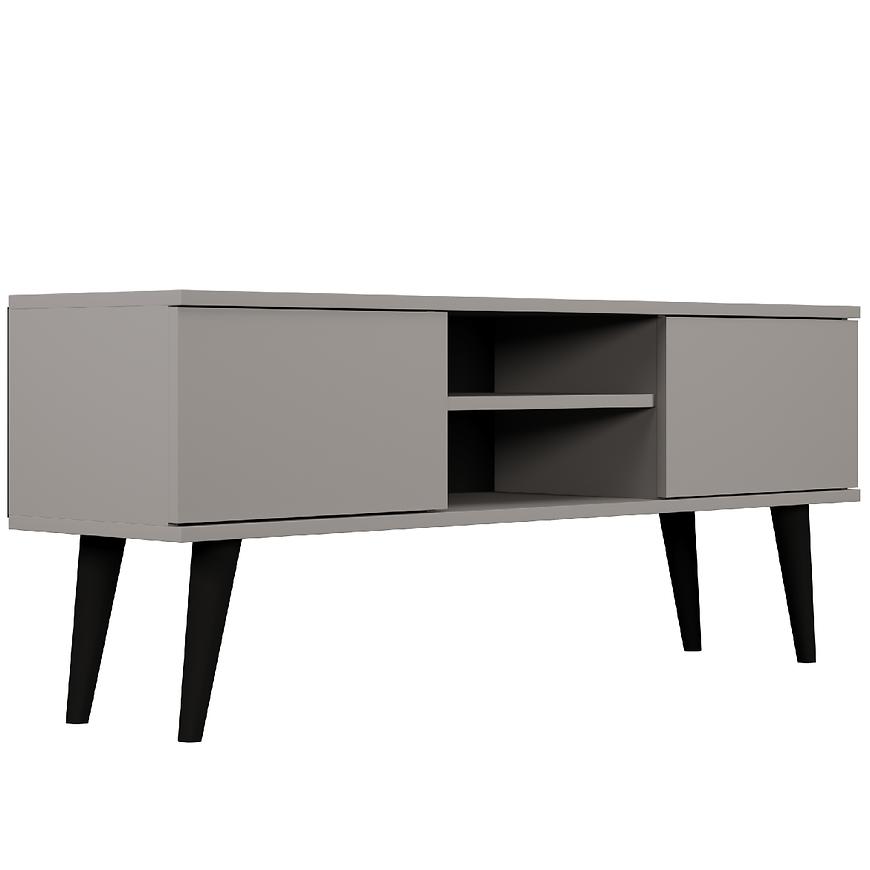 Szafka RTV 120 Toronto – nowoczesny design, szary chinchilla, elegancka i funkcjonalna